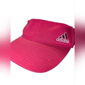 Adidas Pink and Burgundy Climalite Visor
